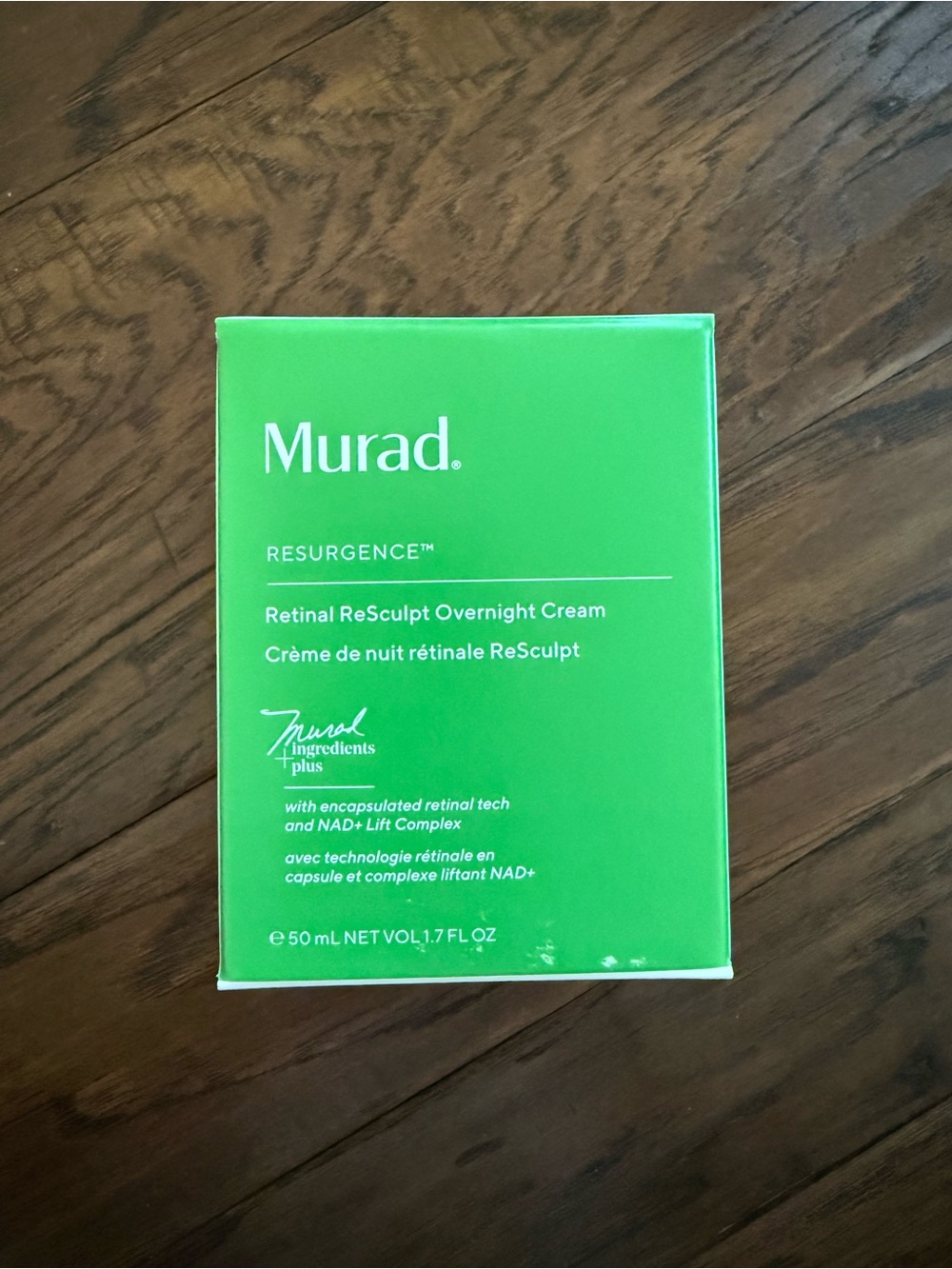 Murad retinol resculpt overnight cream 1.7oz